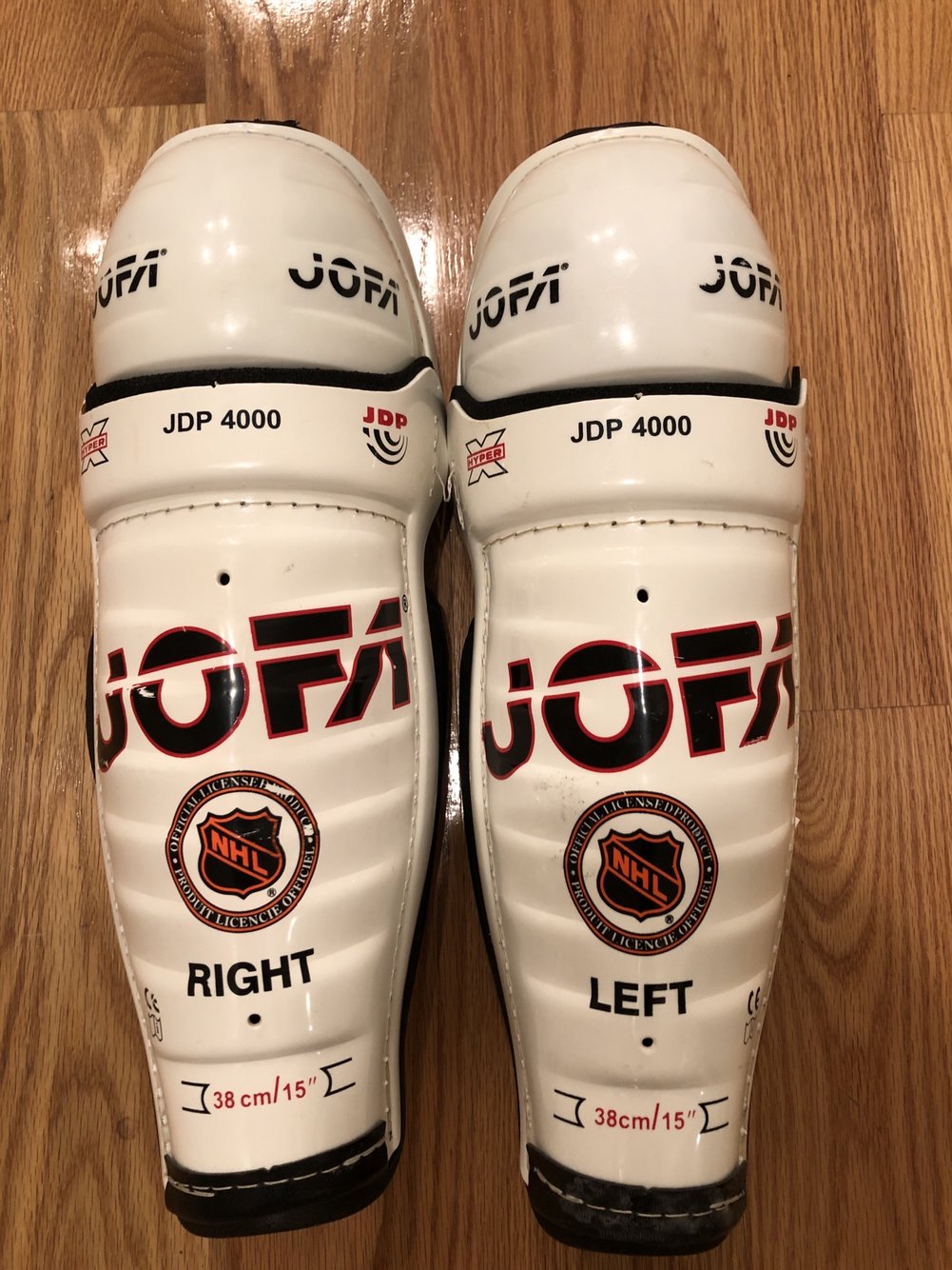 Sr. 15” Jofa Pro Stock JDP 4000 Shin Pads SidelineSwap