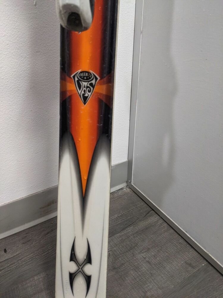 Rossignol Bandit X Freeride Skis w/Rossignol Bindings Size 177cm Orange