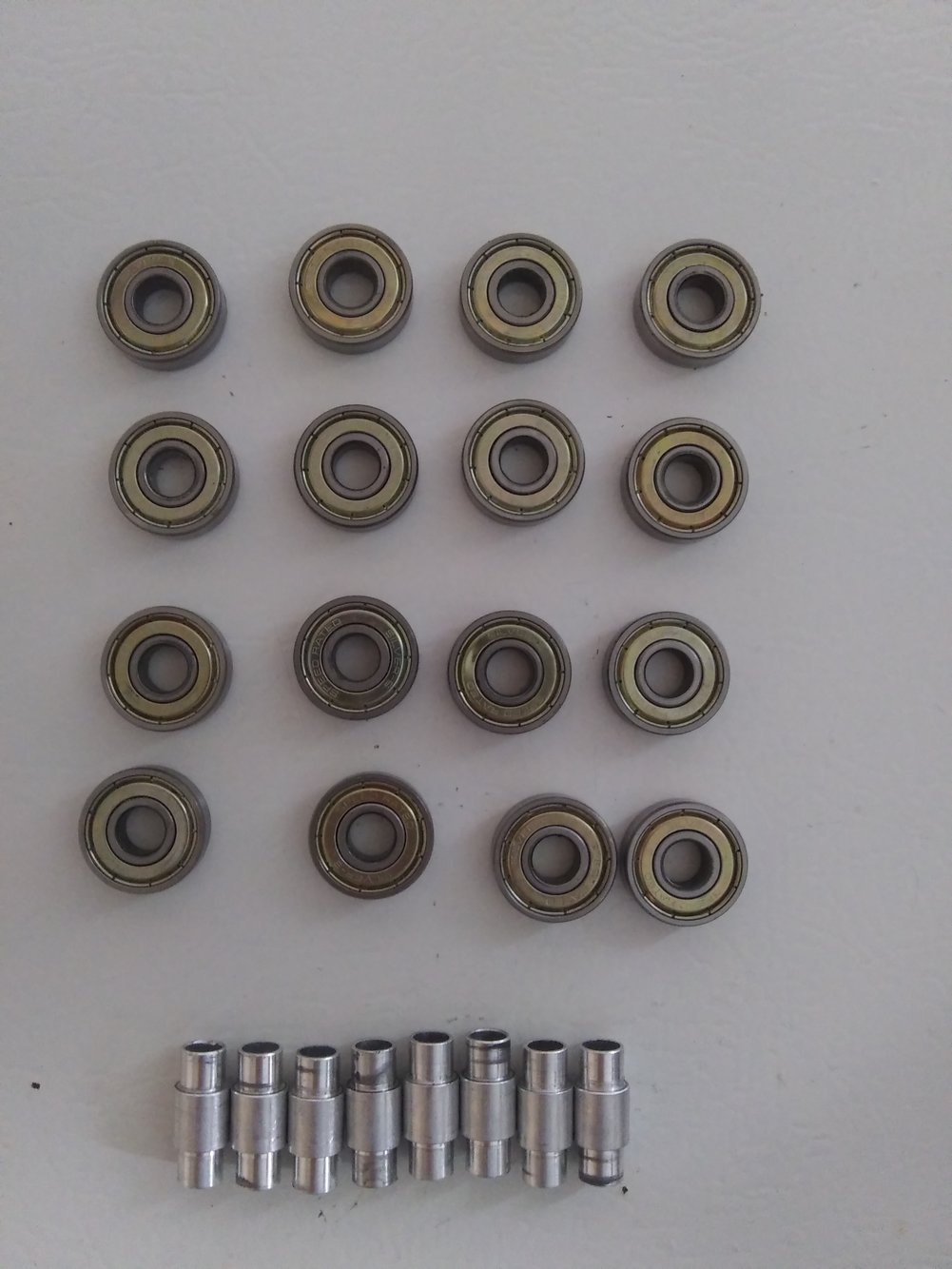 Abec 3 bearings with spacers for roller inline skates SidelineSwap