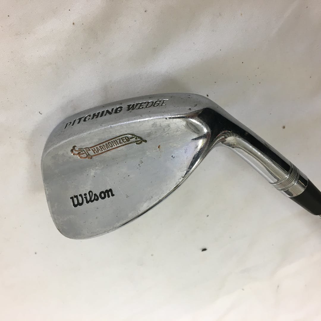 Used Wilson Harmonized Pitching Wedge Steel Stiff Golf Wedges