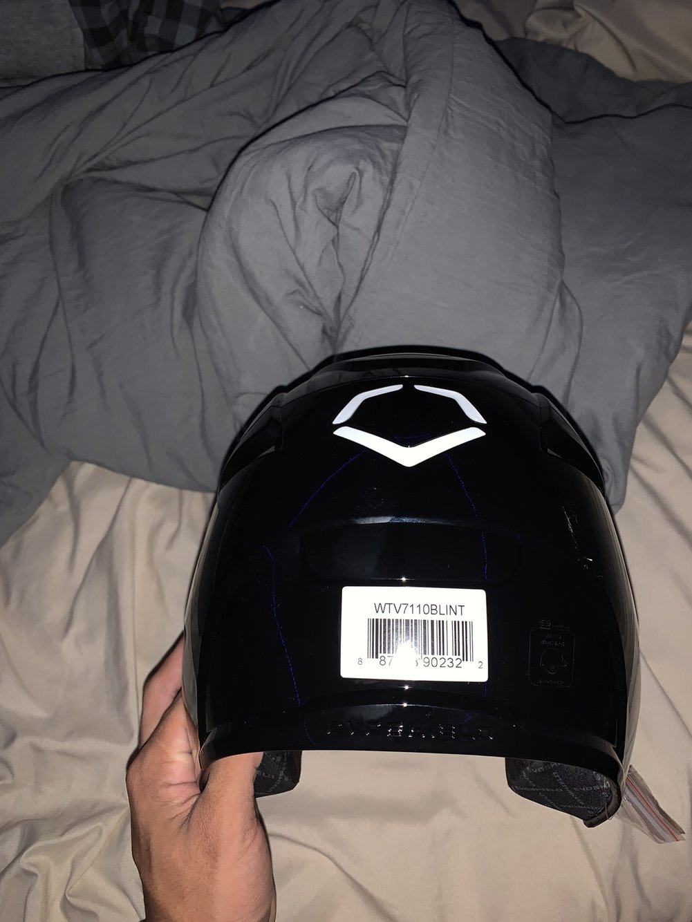 CANES Black New EvoShield Batting Helmet SidelineSwap
