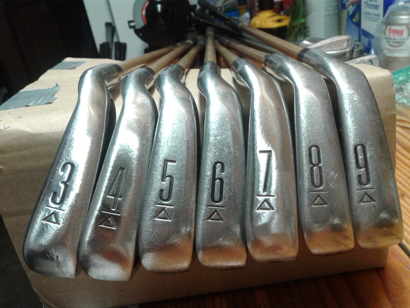 Titleist DCI (Gold) Oversize Irons set (39i) Graphite shafts with