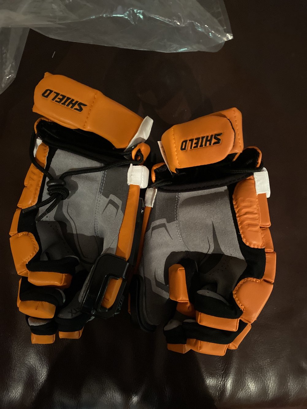 Orange New STX 13" Shield 500 Goalie Gloves SidelineSwap