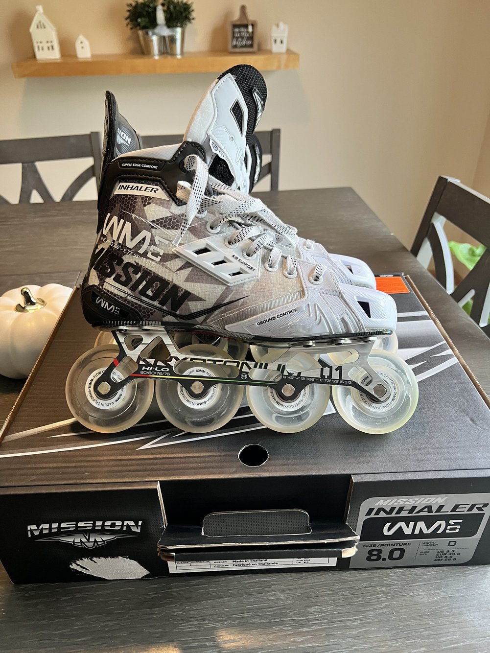 Mission Inhaler WM01 Roller Hockey Skates SidelineSwap