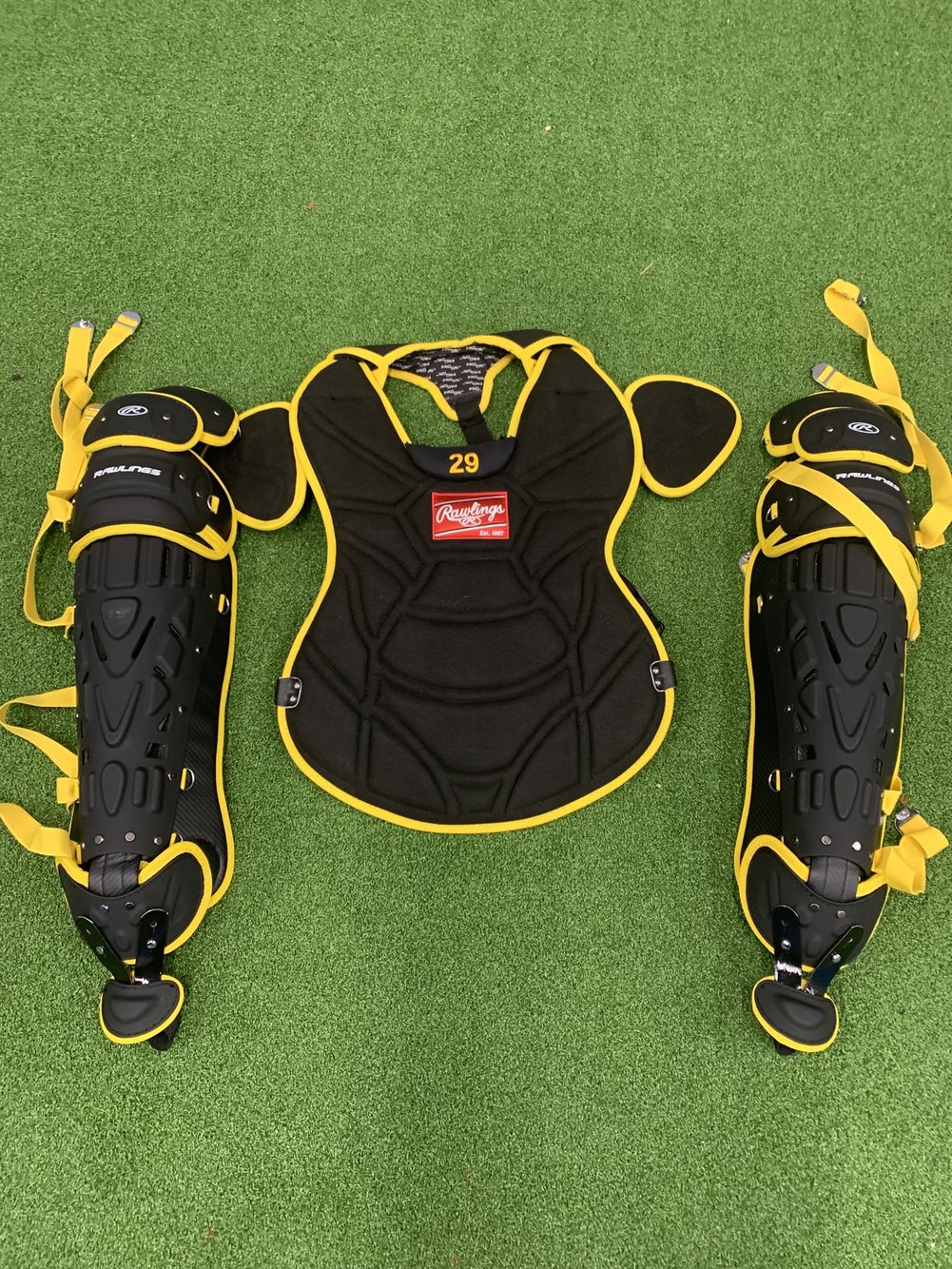 Pro issue Rawlings catchers gear SidelineSwap