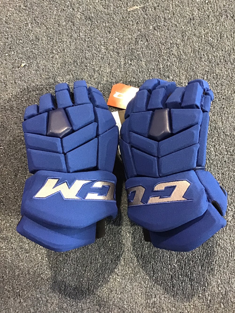Toronto Maple Leafs New Reverse Retro Pro Stock CCM HGTK Gloves 13, 14 or 15” Team Issue