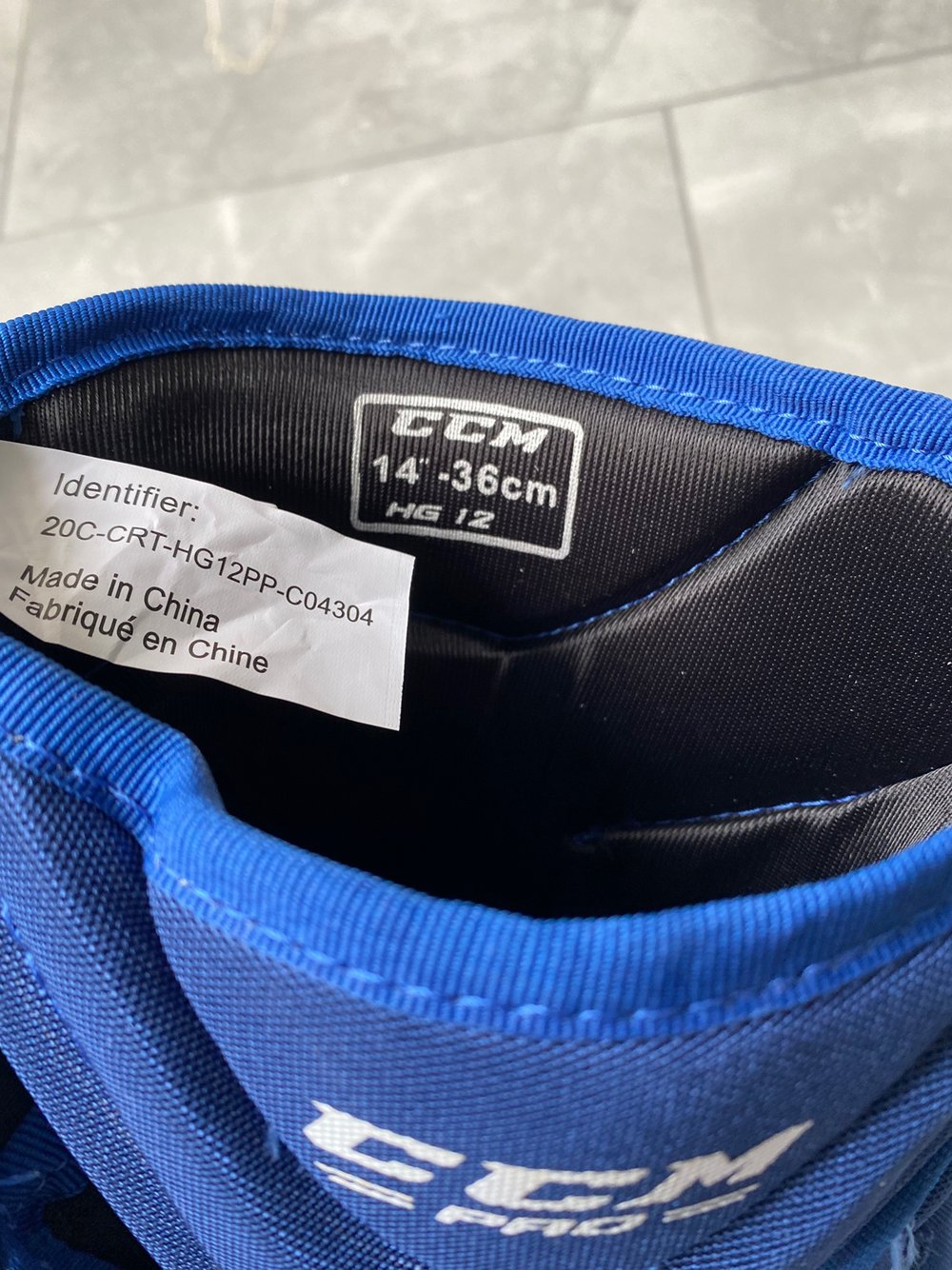 New Tyson Barrie CCM Pro Stock Gloves SidelineSwap