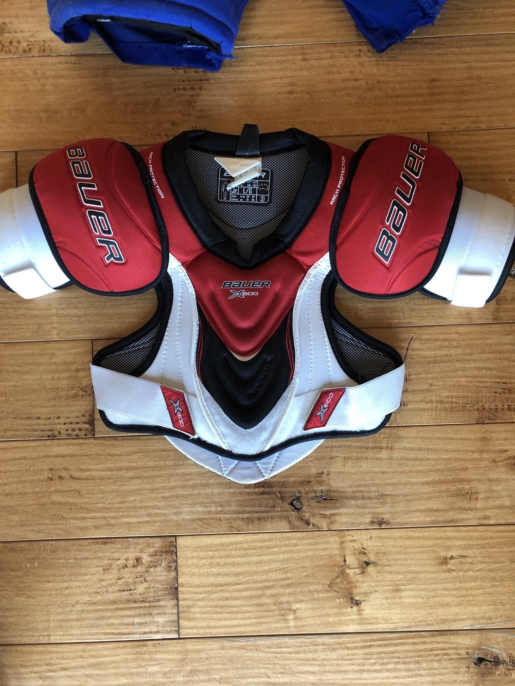 Junior Large Bauer Vapor X800 Shoulder Pads SidelineSwap