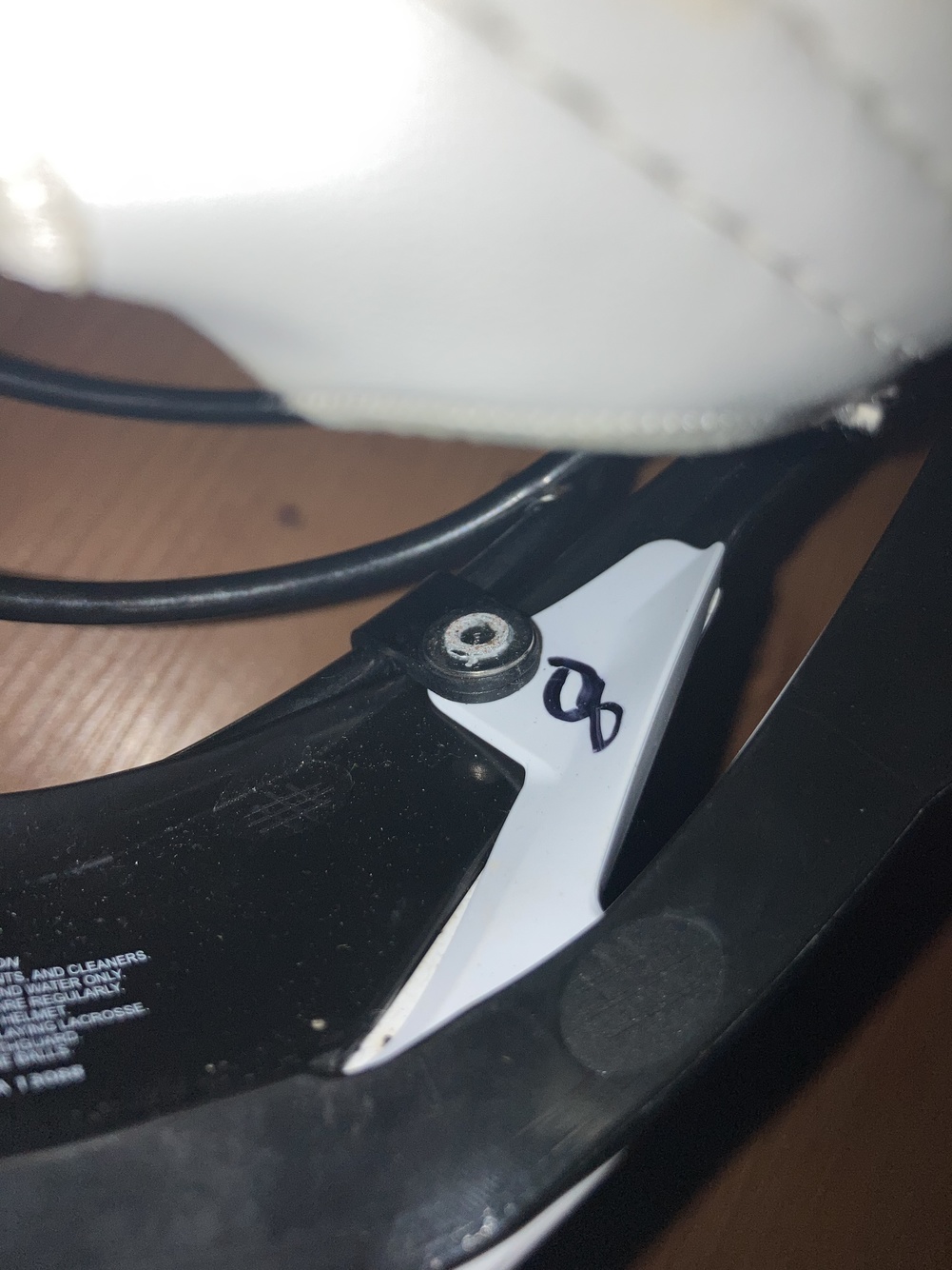 Pro PLL Waterdogs 2021 Purple Chrome Cascade XRS Season Used Helmet