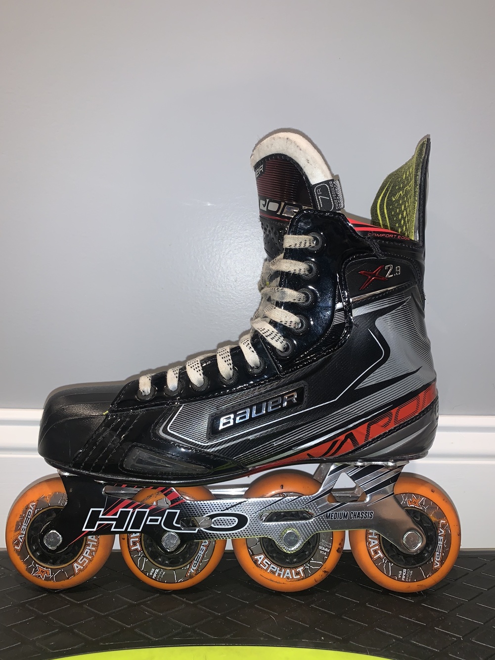 Bauer Vapor X2.9R Inline Skates Used SidelineSwap