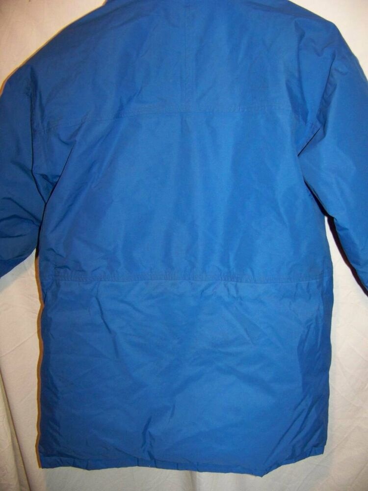 Vintage Lands' End Goretex Down Parka Puffer Jacket, Men's Small