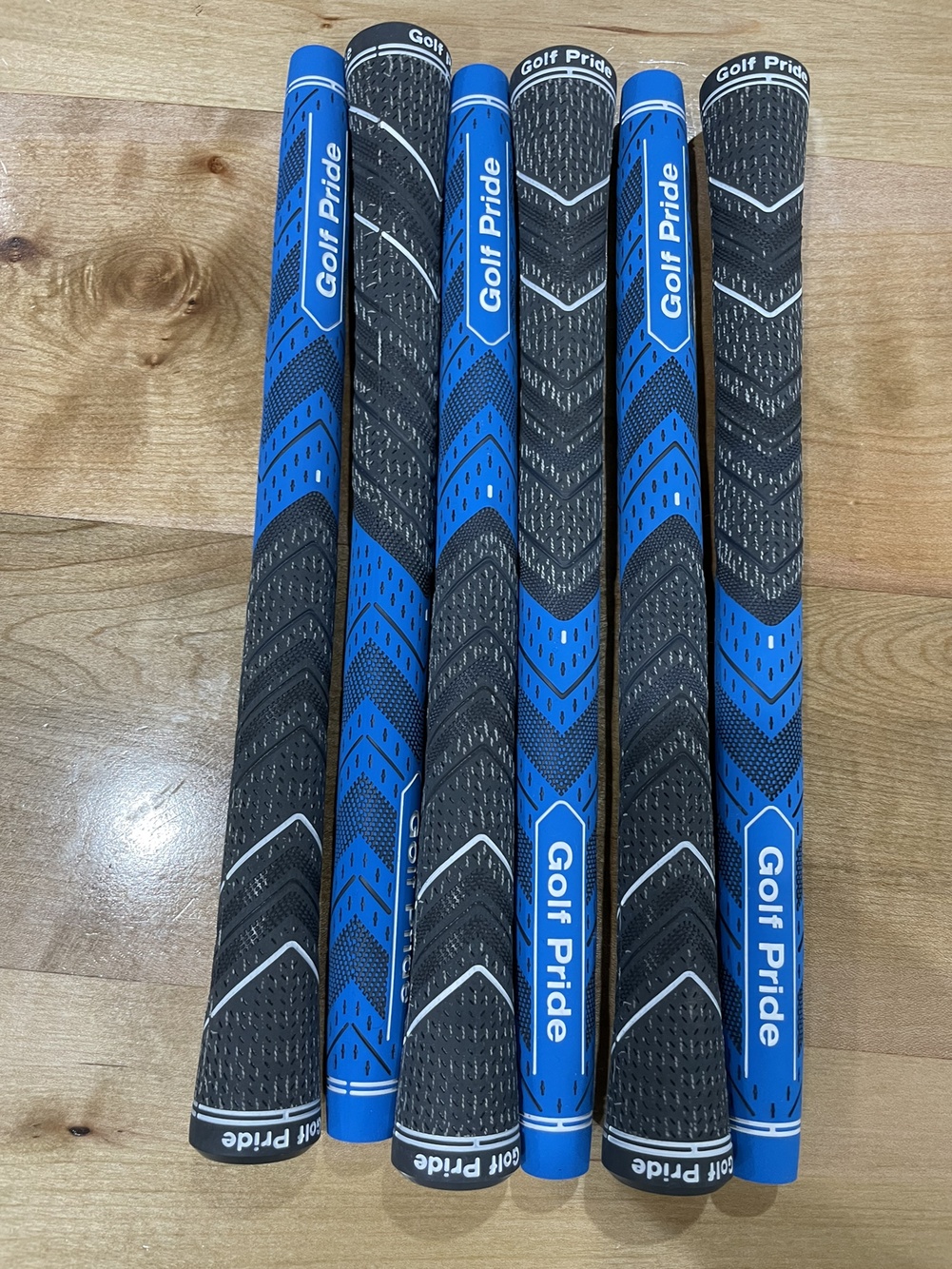 Blue New Golf Pride Grips MCC +4 (set of 6) SidelineSwap