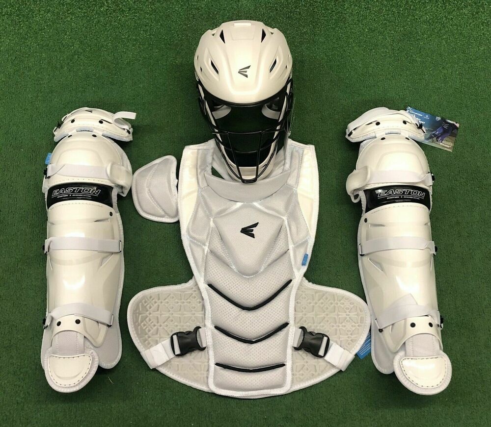 Easton Adult 15+ Jen Schro The Very Best Fastpitch Catchers Set White