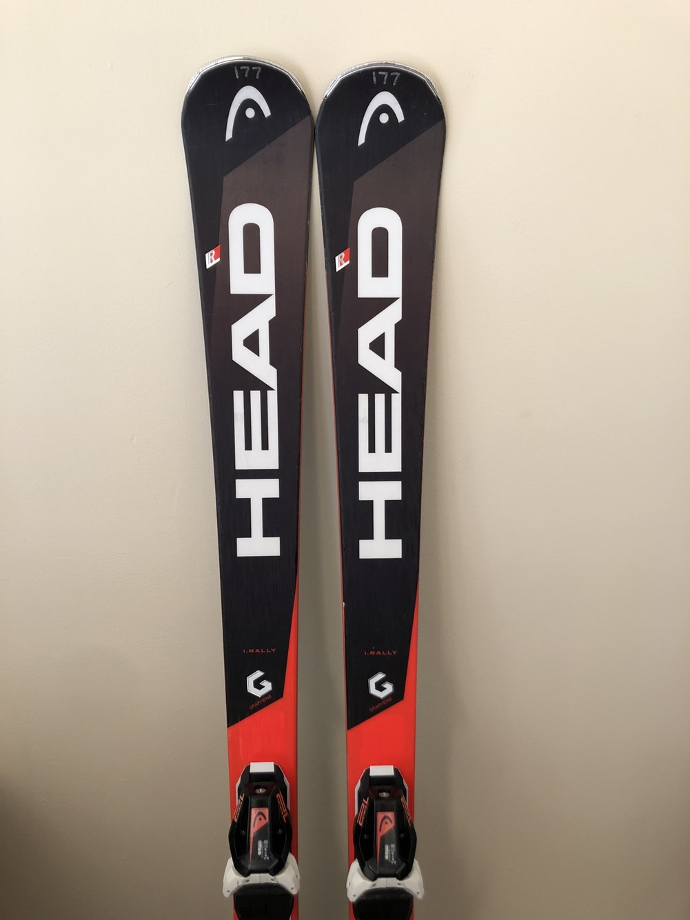 HEAD I rally Skis With Integrated Head Bindings SidelineSwap