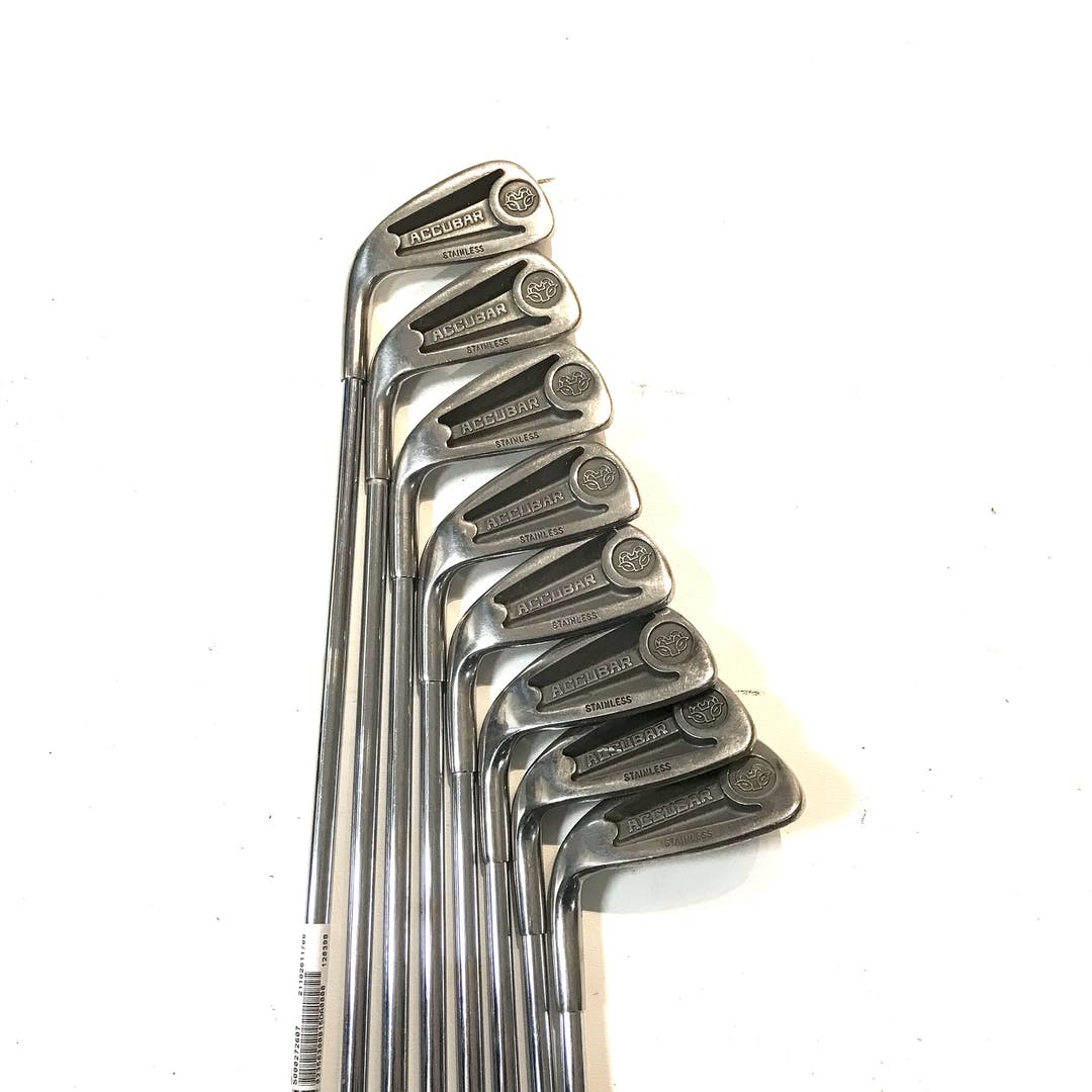 Used Ram Accubar 3ipw Steel Regular Golf Iron Or Hybrid Sets