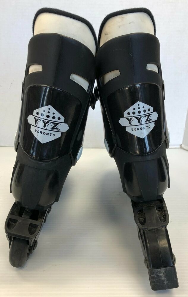Vintage Roces "YYZ Toronto" Inline Roller Blade Skates size 8 Tartaruga