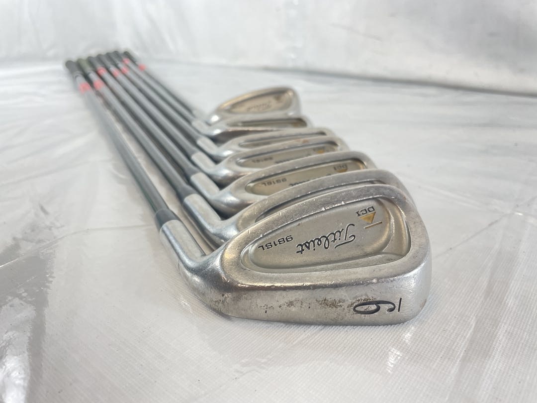 Used Titleist 981sl 4ipw Graphite Senior Golf Iron Set Irons