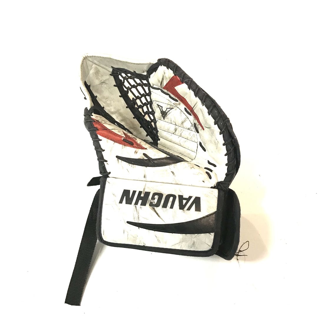 Used Vaughn 7110 Regular Ice Hockey Goalie Catchers SidelineSwap