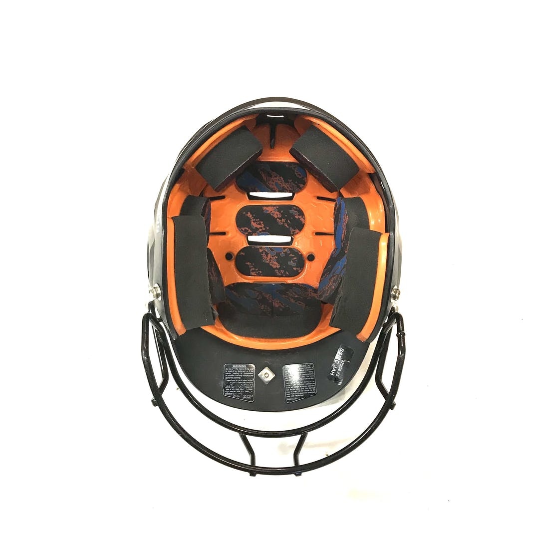 Used Schutt Black Helmet Xs Standard Baseball & Softball Helmets