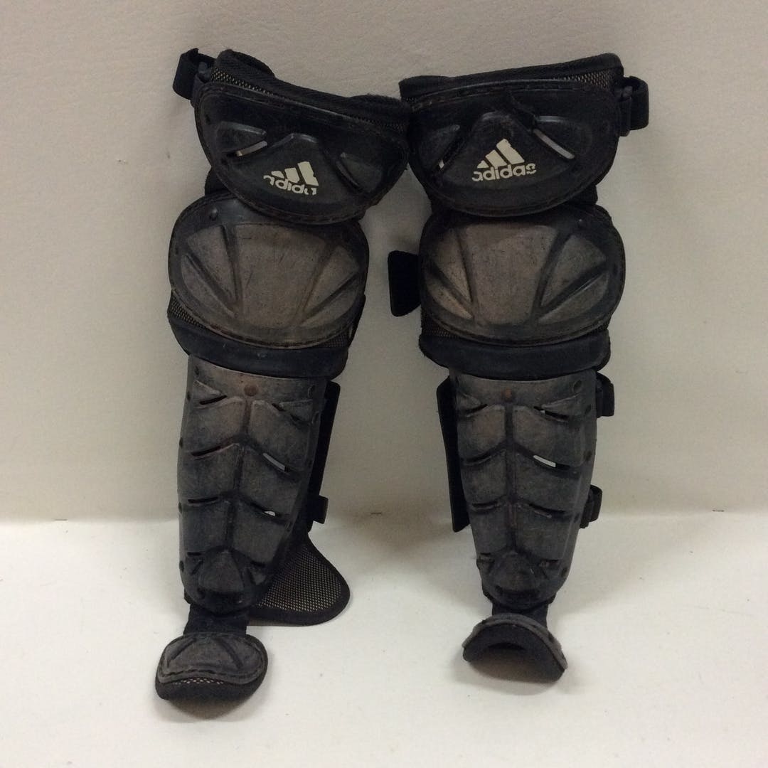 Used Adidas Adidas Shinguards Youth Baseball & Softball Catchers