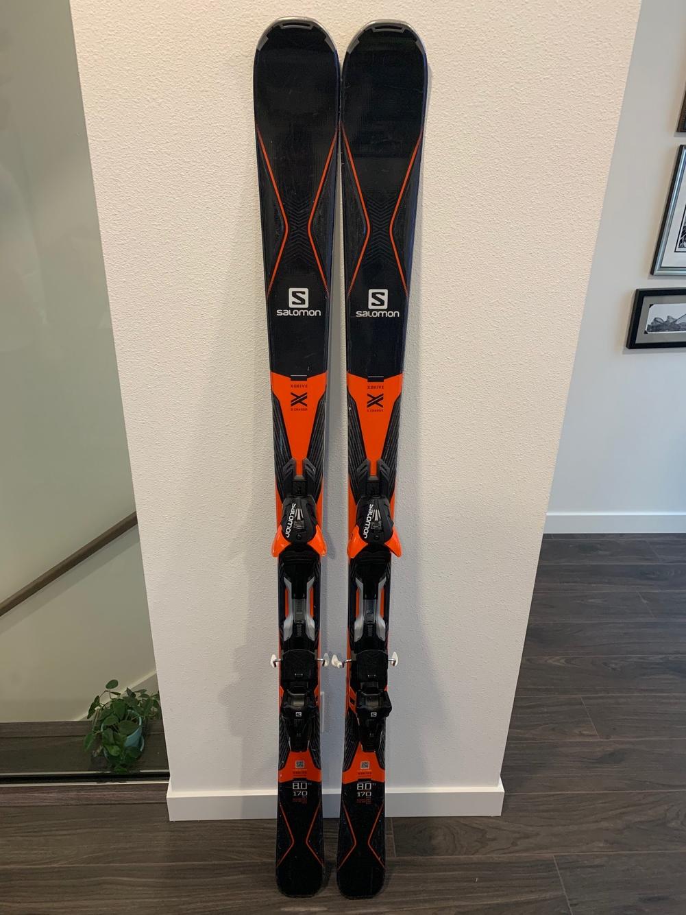 Salomon X-Drive 168 cm Ski + Tyrolia SP 120 Bindings