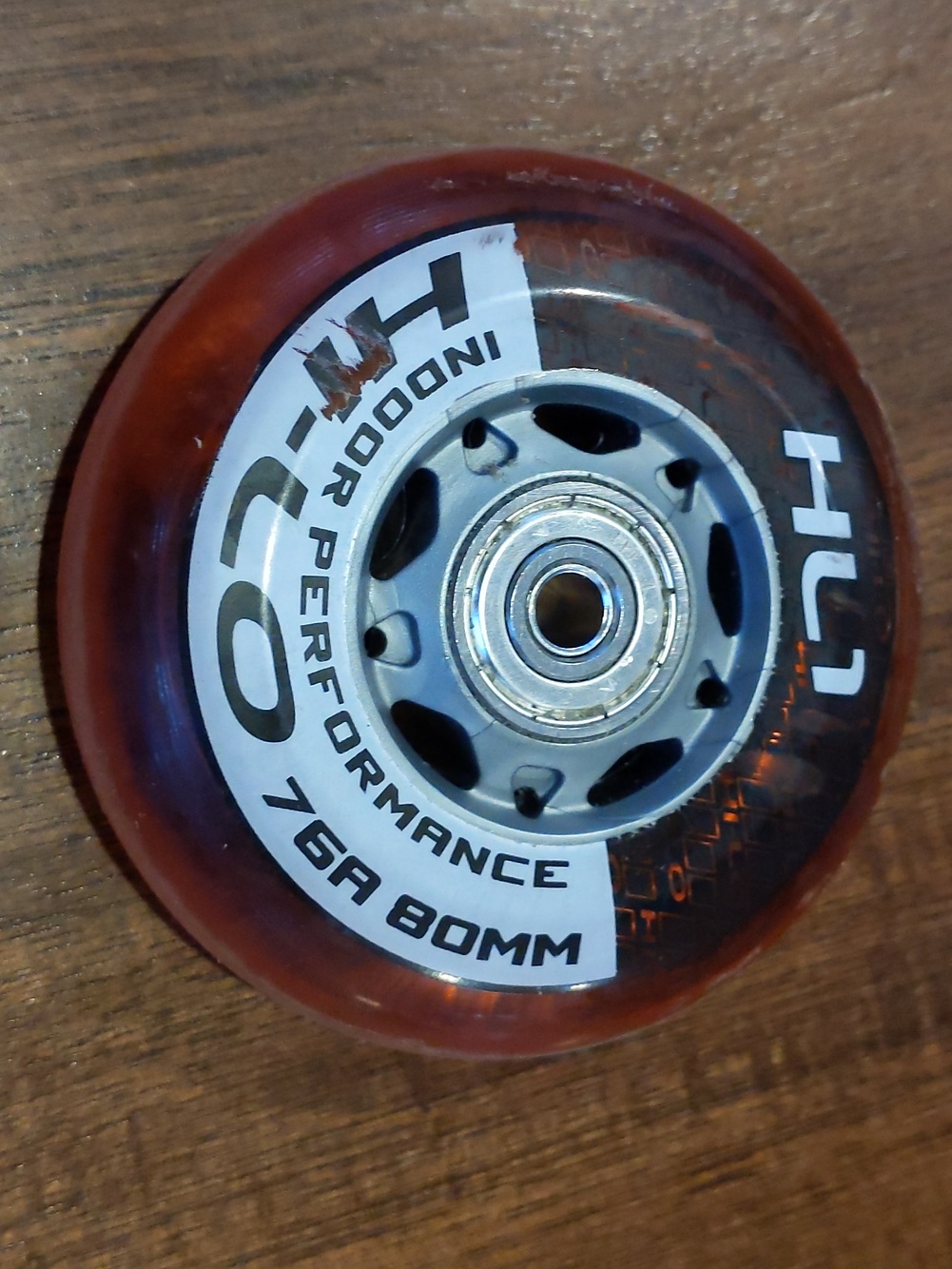 HiLo HL1 inline indoor wheels 76A (80mm/76mm) SidelineSwap