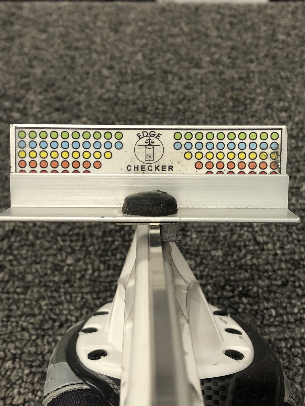 Edge Checker check level hockey skate sharpening tool SidelineSwap