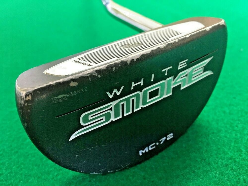 TaylorMade White Smoke MC72 Mallet Putter / RH / Steel 35" / New Grip