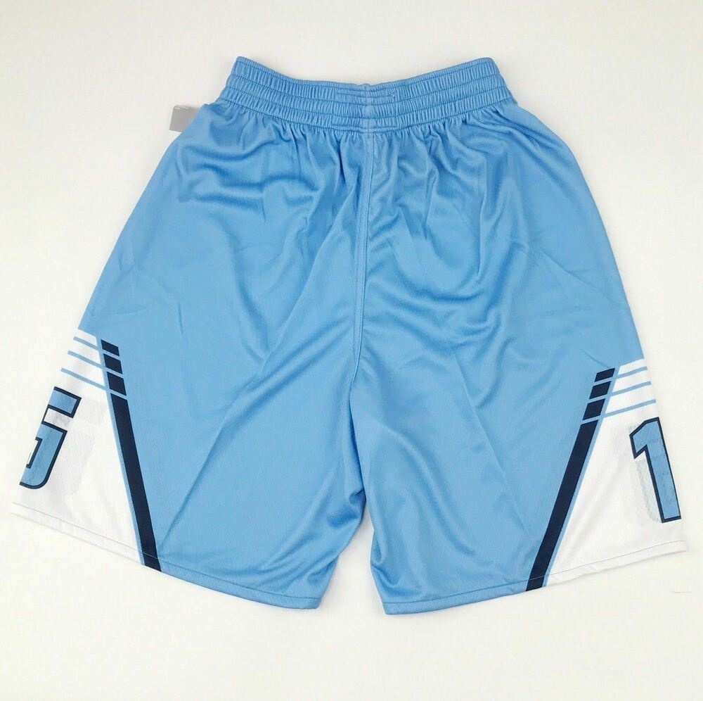 New Russell Athletic Basketball Shorts Reversible Women's Medium Blue White SidelineSwap