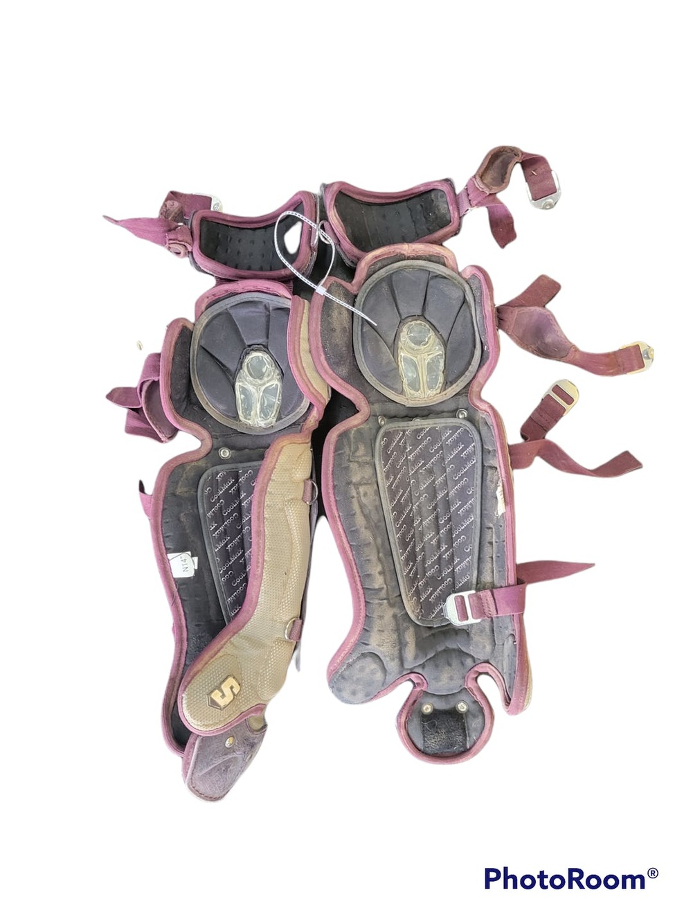 Used Schutt Shin Guards Youth Baseball & Softball Catchers Equipment