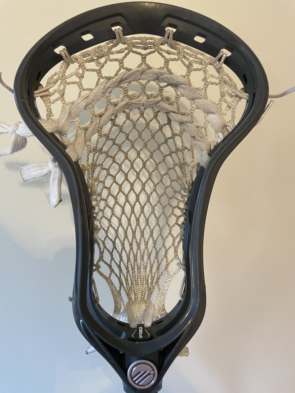 Gray Used Attack & Midfield Maverik Strung Optik 3.0 Head SidelineSwap