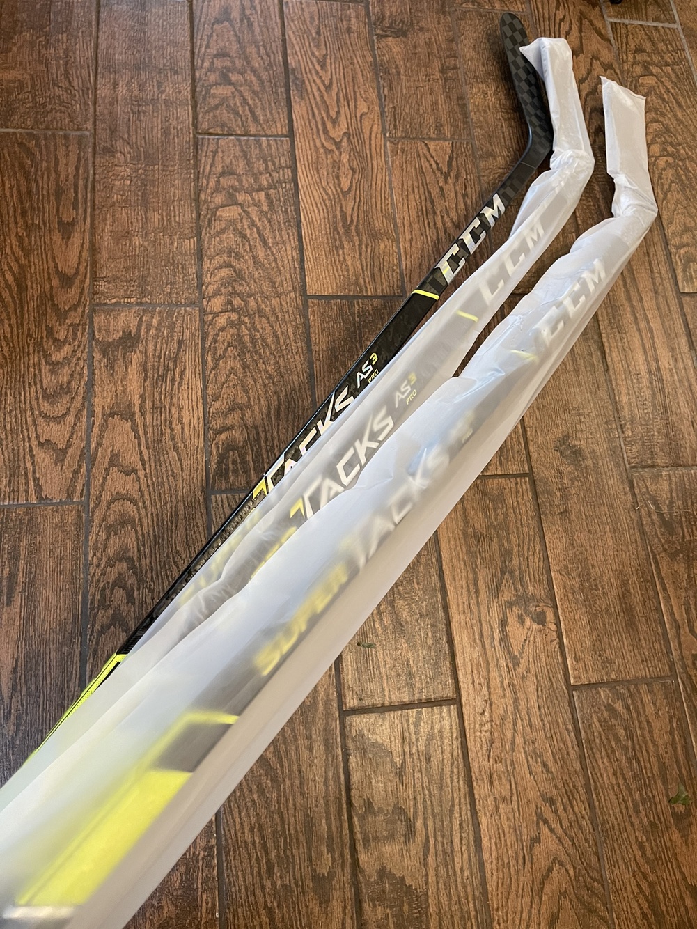 CCM Pro Stock Super Tacks AS3 Pro PM9 H14 90 Flex 70” Hockey Stick