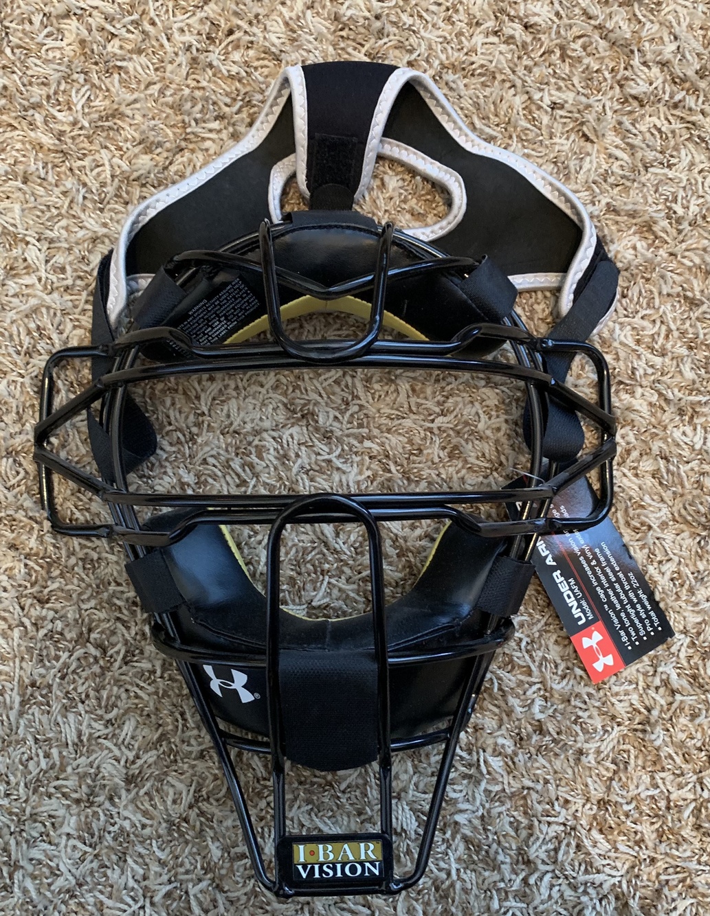 NEW Under Armour Catcher’s Face Mask Black SidelineSwap