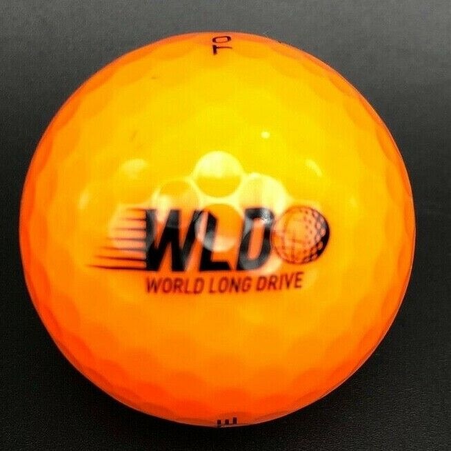 WLD World Long Drive Logo Golf Ball (1) TopFlite Bomb PreOwned