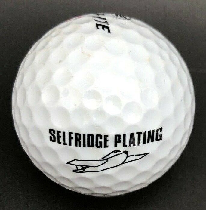 Selfridge Plating Logo Golf Ball (1) TopFlite XL Distance PreOwned