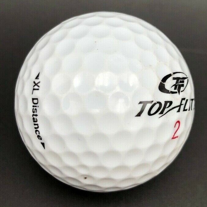 Selfridge Plating Logo Golf Ball (1) TopFlite XL Distance PreOwned
