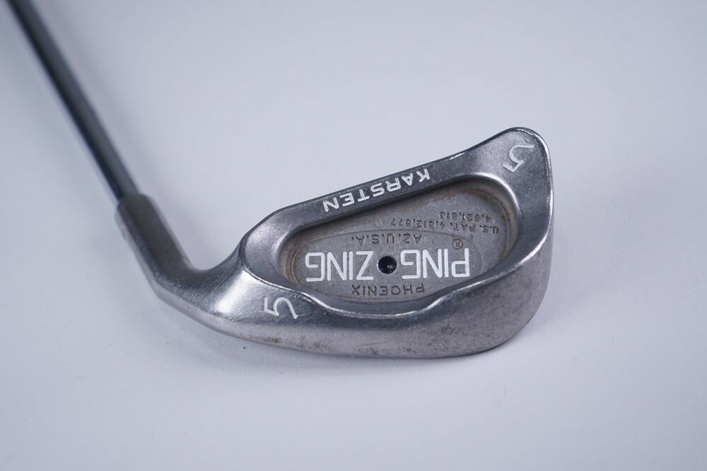 PING ZING KARSTEN BLACK DOT 5 IRON W/ PING KTM STIFF FLEX SHAFT