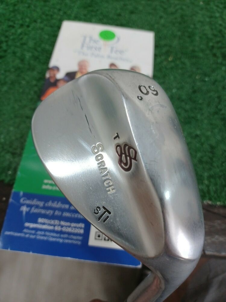 Scratch Golf JAPAN LW 60* Lob Wedge Rifle 6.5 Stiff Steel Shaft