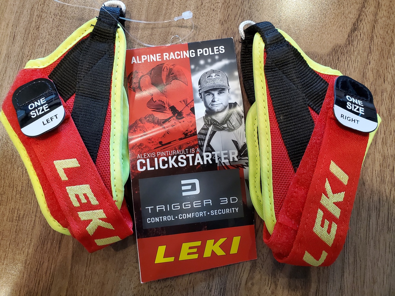 New Replacement Leki Trigger 3D S Frame Straps Pair SidelineSwap