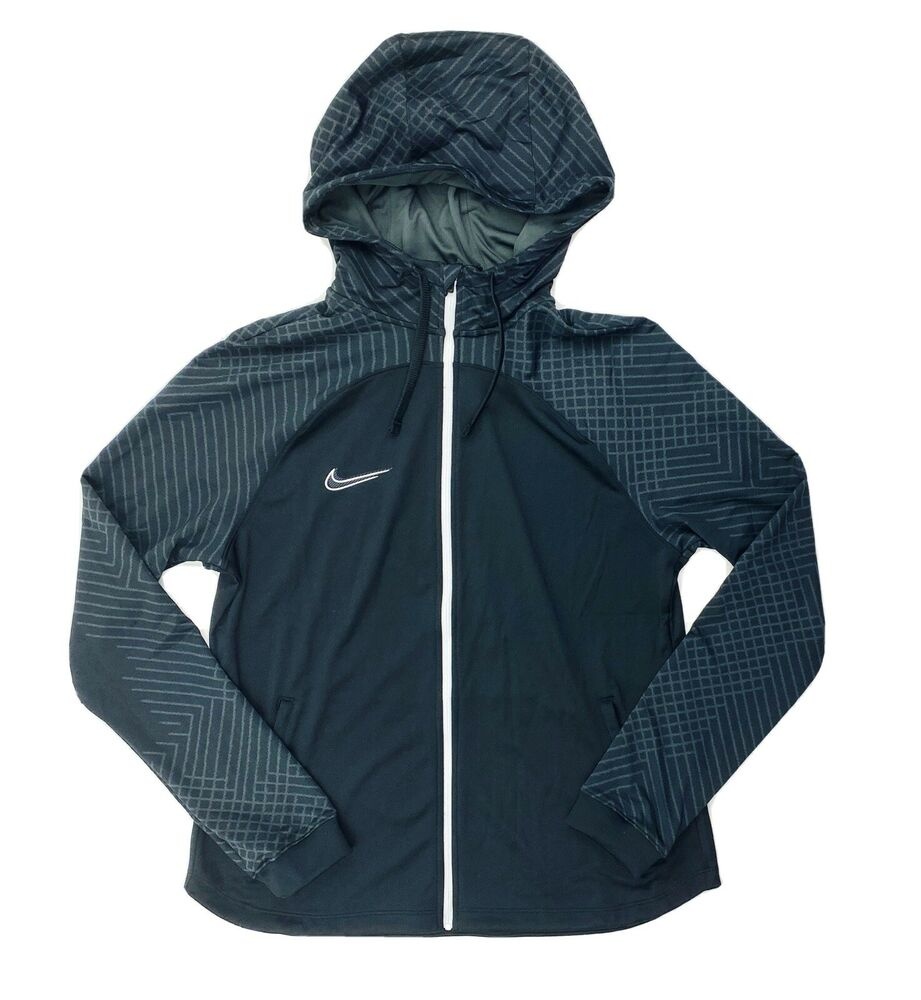 Nike DriFIT Strike HD Full Zip Soccer Track Jacket K Womens M Black