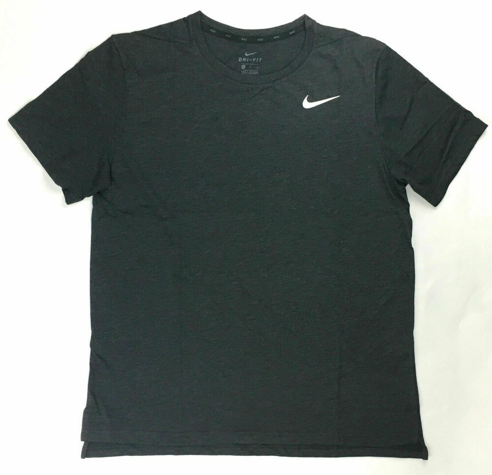 Nike Hyper Dry Short Sleeve Training Practice DriFIT Top Men's L Black