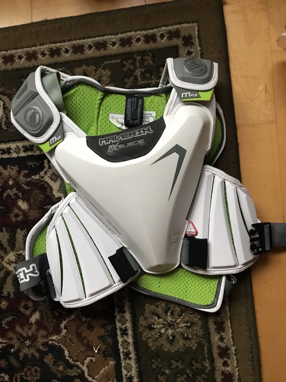 New Medium Maverik MAX EKG Shoulder Pads SidelineSwap