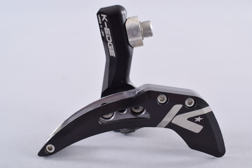K Edge 1x Race Chain Guide Braze On Single Chainring Black Silver Road k-edge-1x-race-chain-guide-braze-on-single-chainring-black-silver-road