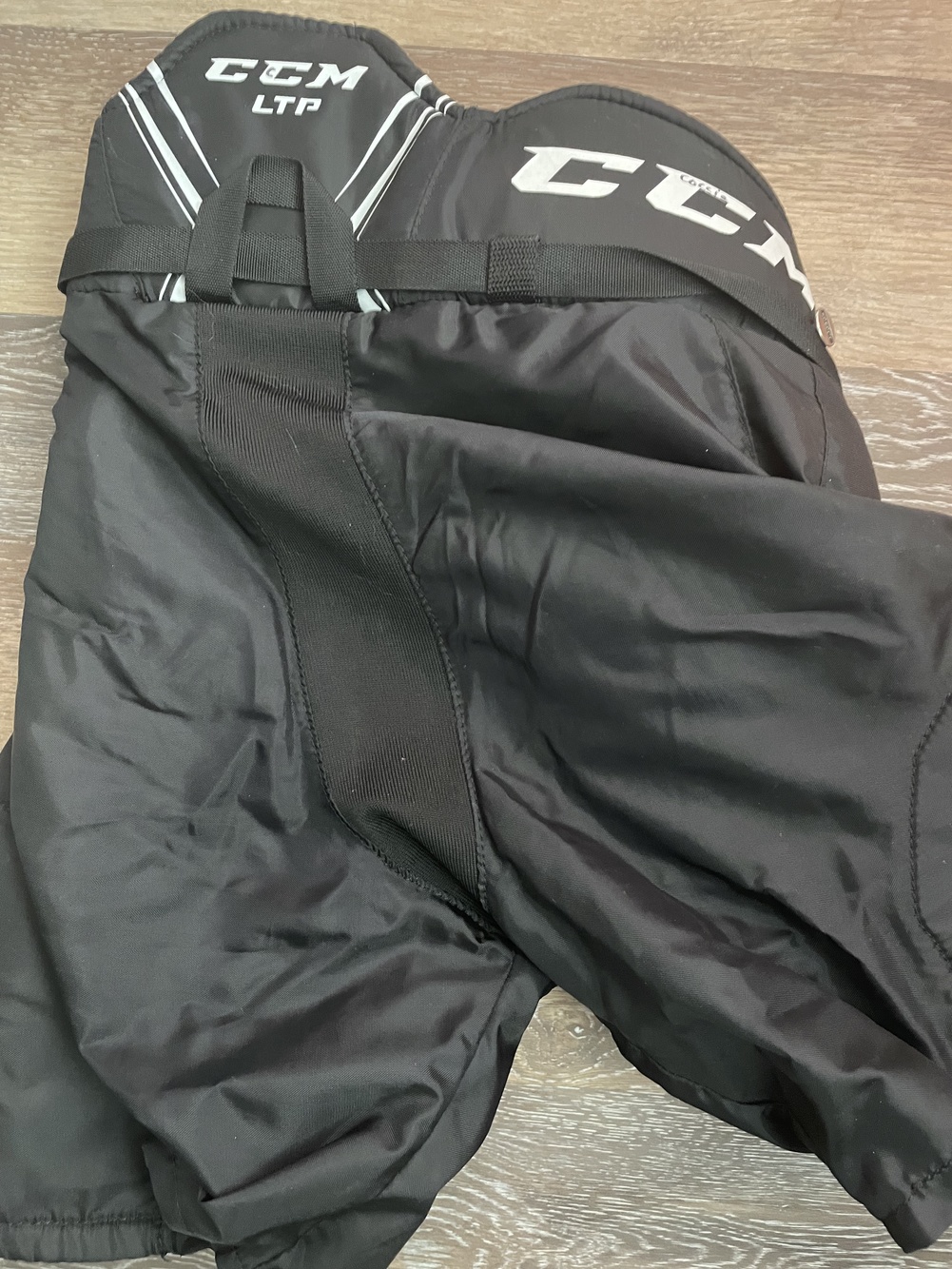 Black Junior Used Small CCM LTP Hockey Pants SidelineSwap