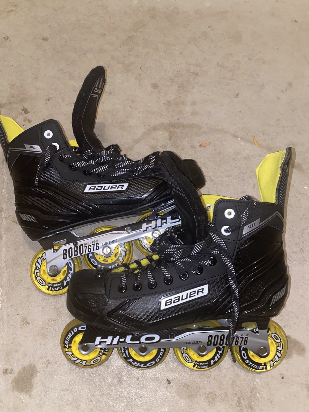 Senior Bauer Regular Width Size 10 RS Inline Skates SidelineSwap
