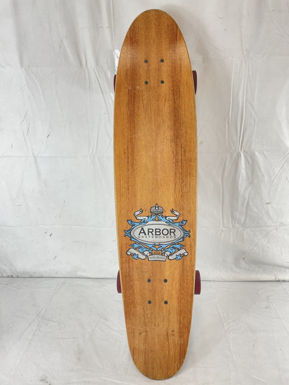 スケートボード Arbor skateboards bug hawaiian koa Used Arbor Hawaiian Koa Bug 8 1 2