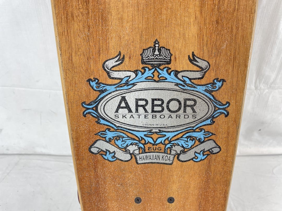 スケートボード Arbor skateboards bug hawaiian koa Used Arbor Hawaiian Koa Bug 8 1 2