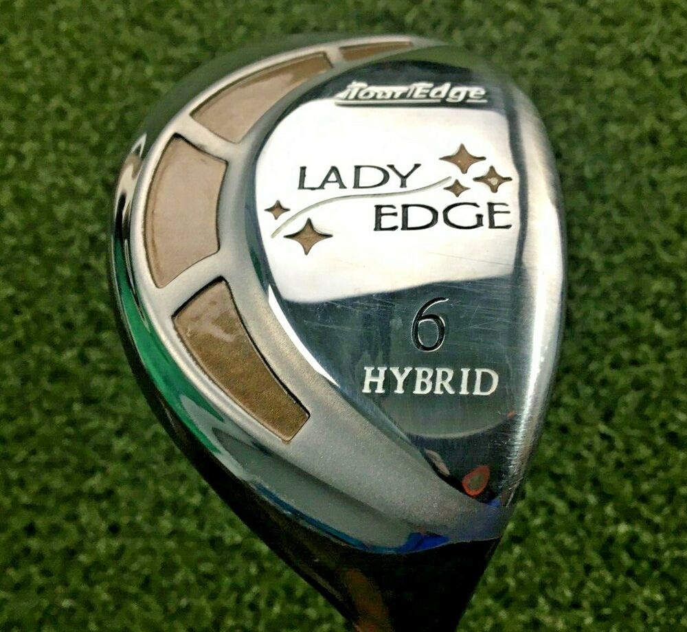Tour Edge Lady Edge 6 Hybrid / RH / Ladies Graphite / Headcover / Nice