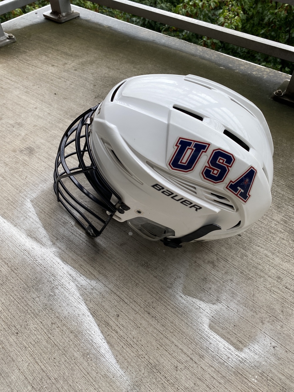 Team USA Box lacrosse helmet SidelineSwap