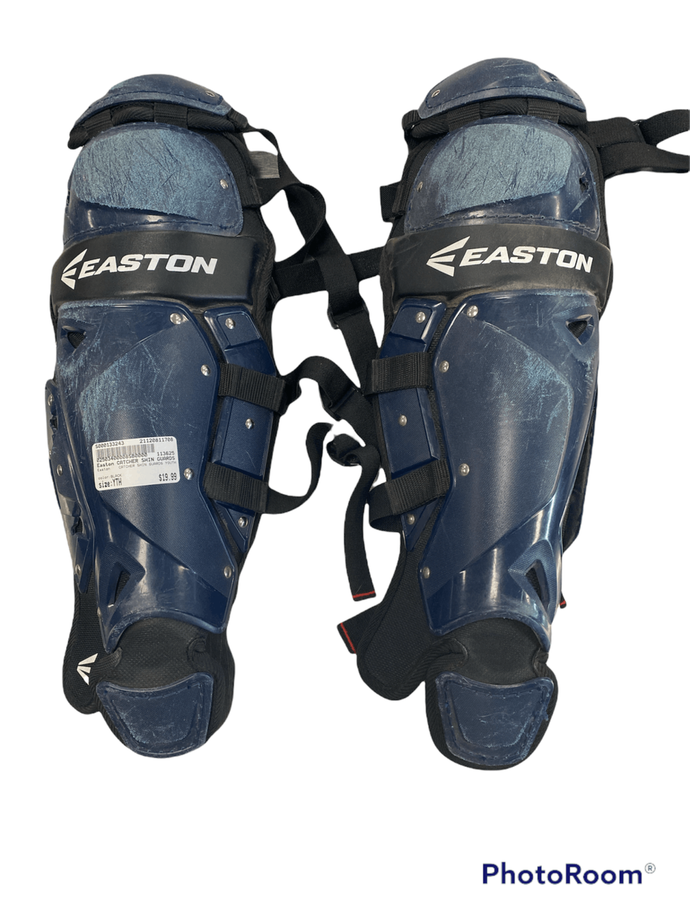 Used Easton Catcher Shin Guards Youth Youth Baseball & Softball